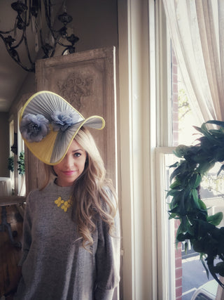style your dress with perfect makeup and derby hat from maaneh millinery 