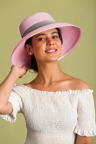 Sundress Pink Hat For Beach (Shell Shack)