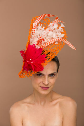 Rose Fascinator