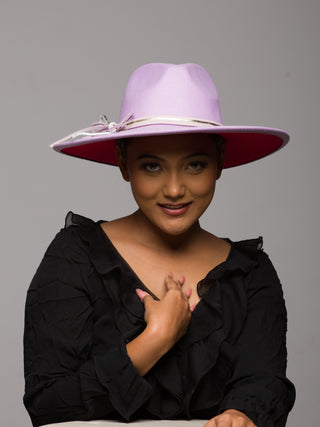 Womens Fall Hats Lilac Hat Red