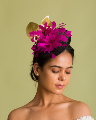 evening outfit fascinator for women