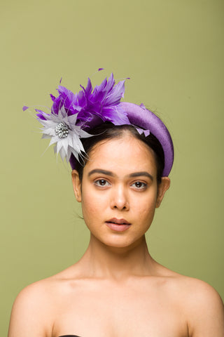 fascinator on hairband for ky derby