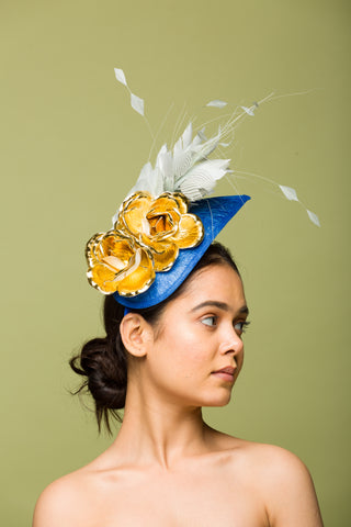 golden fascinator derby