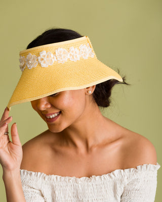 hat with pearls