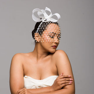 minimal veil for bride