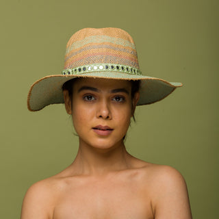 multi colored hat