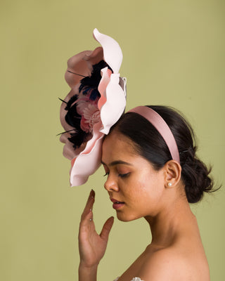 oaks day large fascinator for women