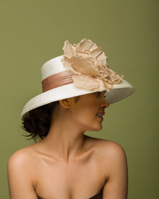 rose gold sun hat