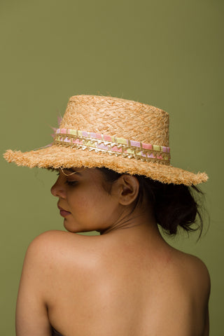 straw hat for vacay