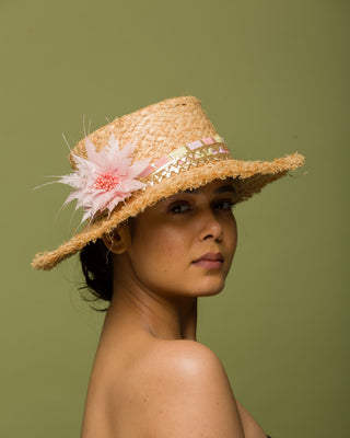 wedding affair accessory sun hat